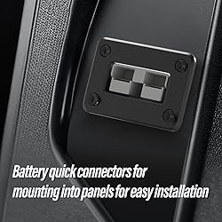 QCDENG 4PCS 50Amp Battery Quick Connect/Disconnect