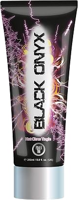 Power Tan Black Onyx Sunbed Tanning Accelerator 250ml Aloe Vera Vitamin E Dark view 1