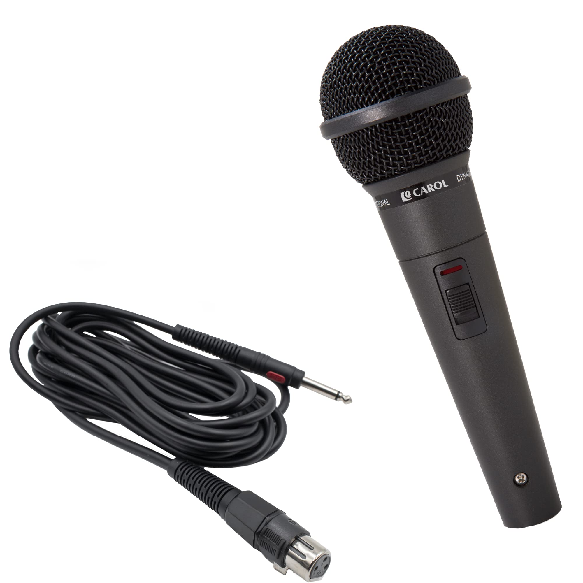 Photo 1 of CAROL Dynamic Microphone GS-56 Unidirectional Vocal for Presentation & Home Studio,with Cardioid, Shock Absorber Effect, Reduce Vibration Noise and Extremely Wide Sound Range
