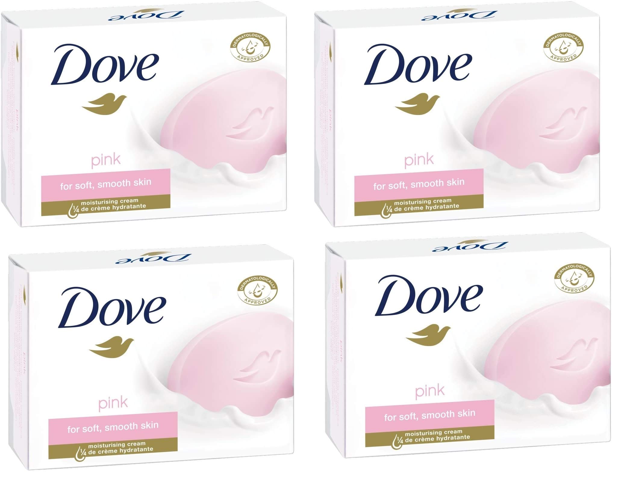 Dove Pink Beauty Cream Soap 8 Pack (4x2)