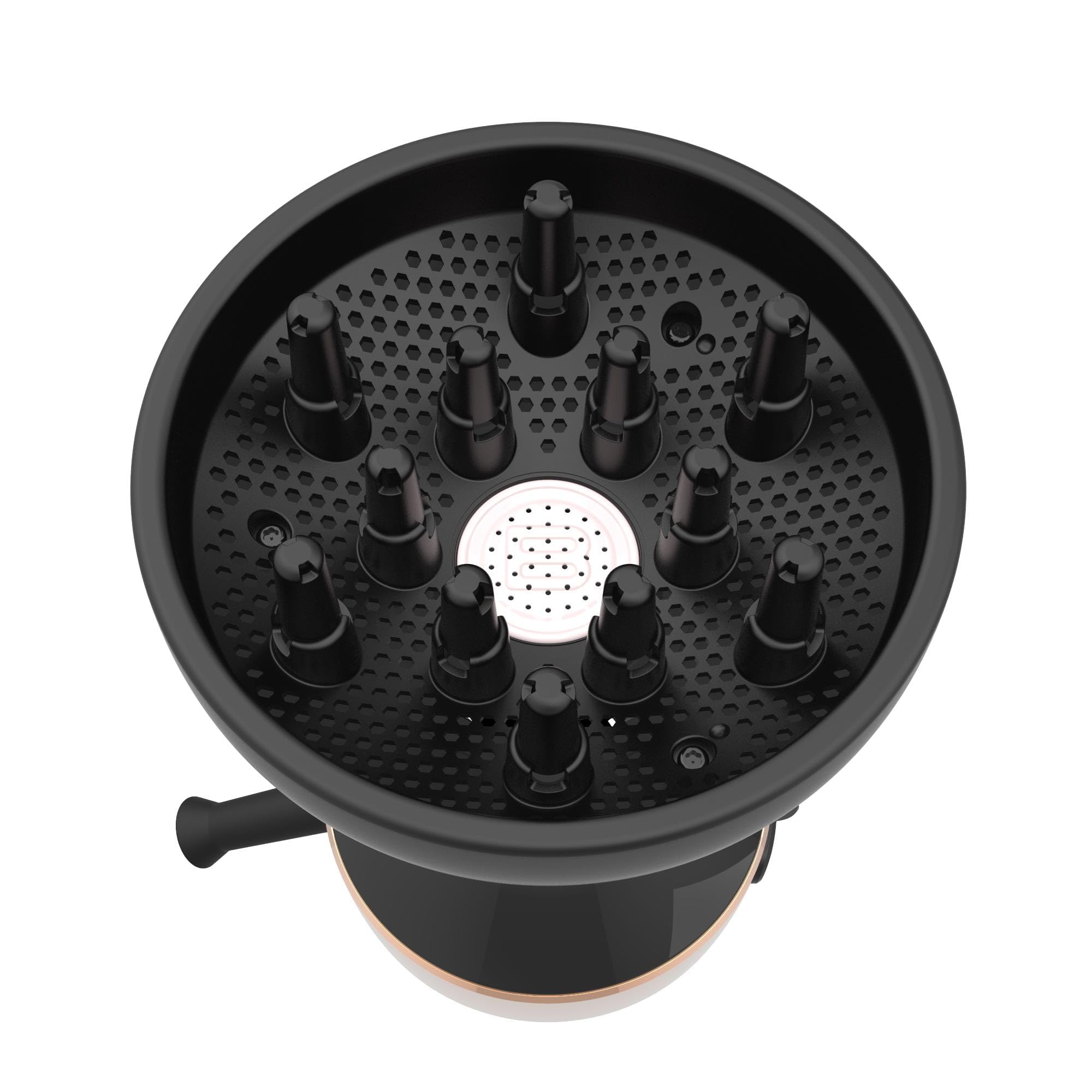 Bellissima Italia Diffon Hair Diffuser and Ceramic Curly Hair Dryer - DF1 5000 - Lightweight and Compact