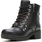 Harley-Davidson womens Inman Mills Leather Motorcycle Casual Boot