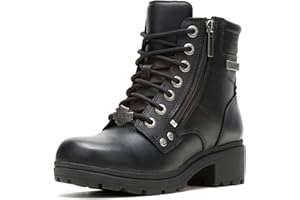 HARLEY-DAVIDSON FOOTWEAR womens Inman Mills Motorcycle Riding Boot Motorcycle Riding Boot