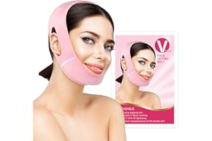 Giying6 V-Shape Facial Tape, Reusable V Line Mask, Anti-Sagging Mask