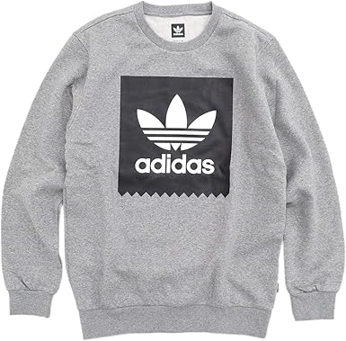 Amazon アディダス Adidas トレーナー メンズ ブラックバード クルー ネック スウェット オリジナルス サイズl グレー トレーナー パーカー 通販