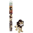PLUS PLUS 3D Animal Figure Building Block Set, 70 Mini Interlocking Puzzle Pieces, Fun Stem Toys for Kids - Lion Maker Tube