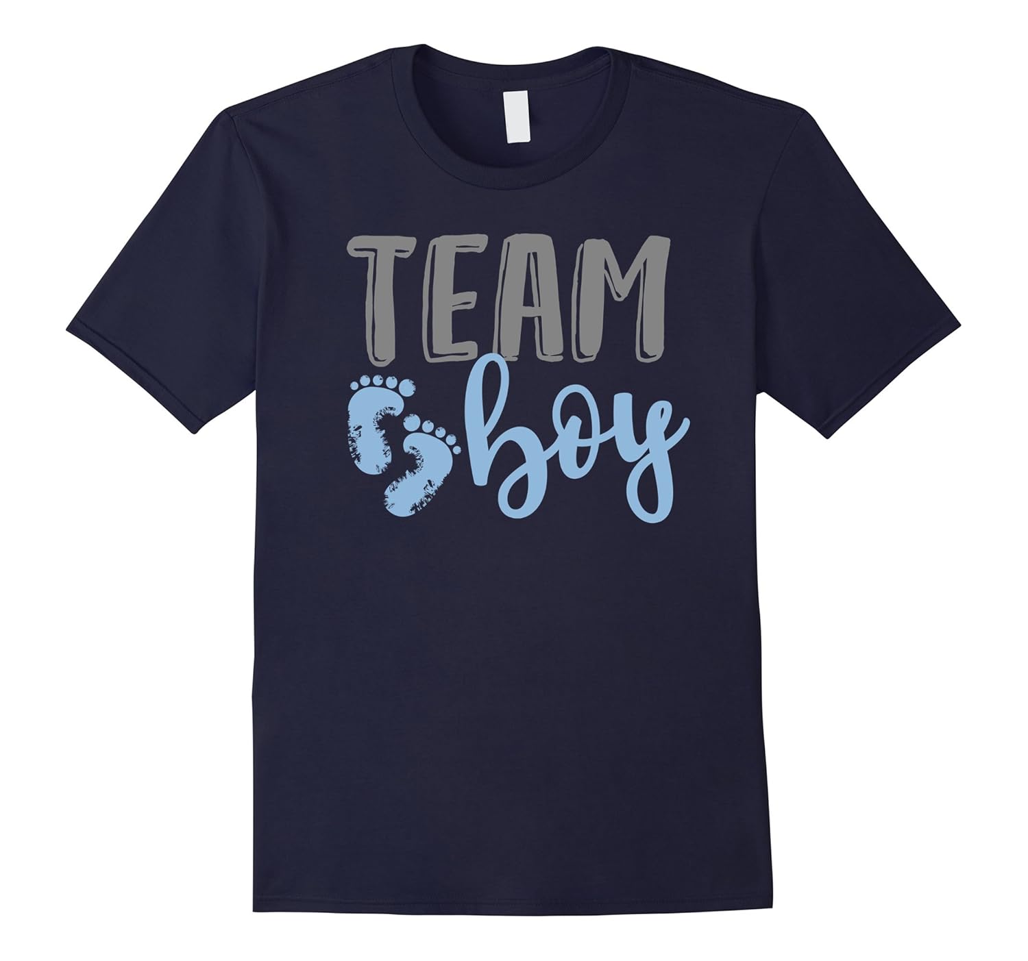 Team Boy Gender Reveal Baby Shower Shirtln Lntee