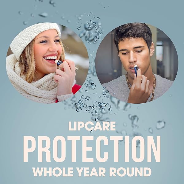 CHAPSTICK MOISTURIZER 2-IN-1 LIPCARE SPF 15, ORIGINAL – SUNSCREEN LIP BALM WITH ALOE VERA AND VITAMIN E, 0.15 OZ EA