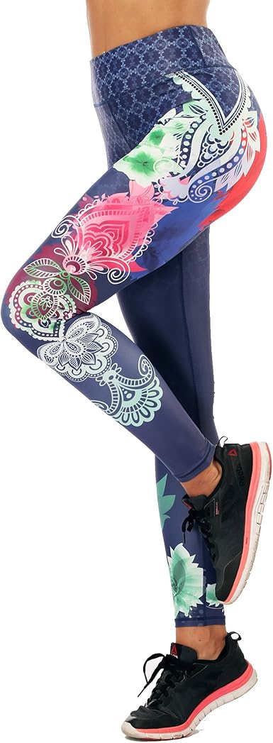rainbow sports leggings