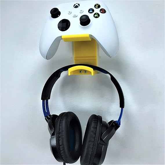 Xbox Controller Wall Mount & Headphone Holder Hanger Bracket For Xbox Series X / Series S / One