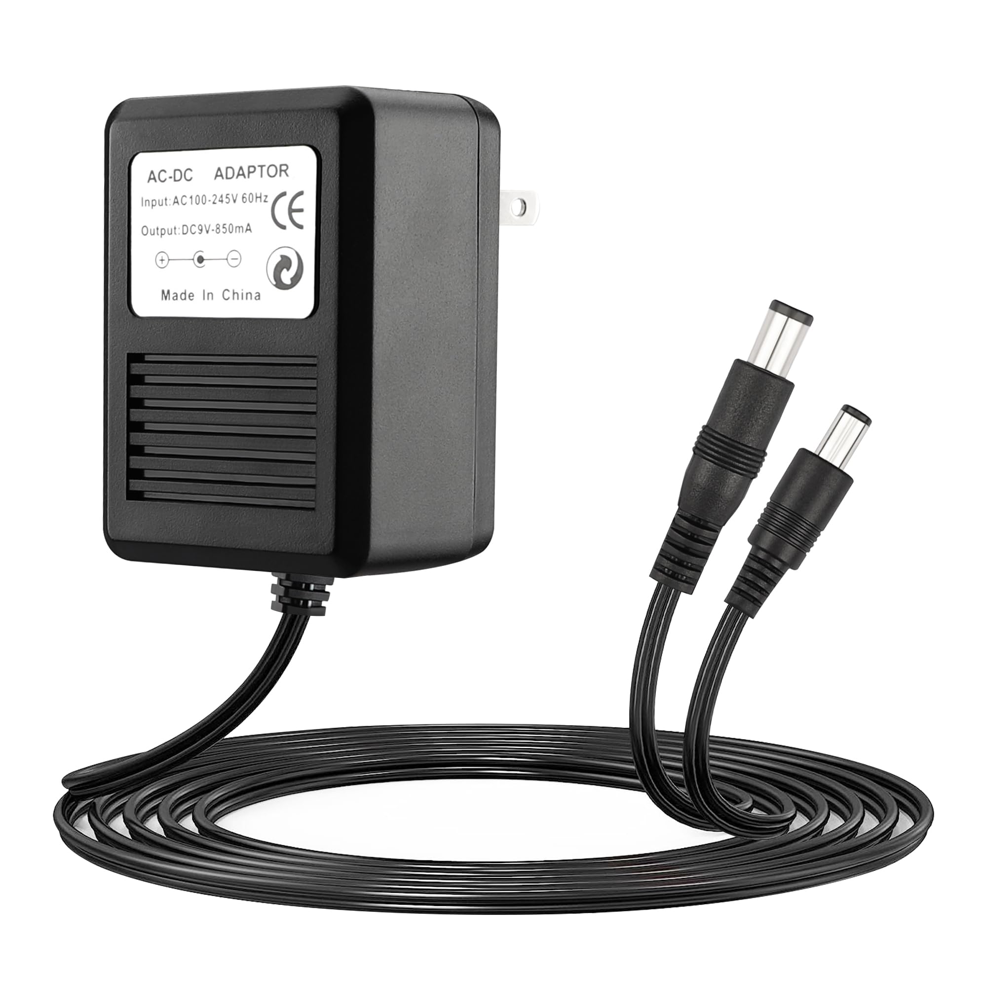 Photo 1 of FNKTQL for SNES Power Supply, NES Power Cord Compatible with Super Nintendo/SNES/NES/Sega Genesis mk1 / Genesis 2 / Atari Jaguar
