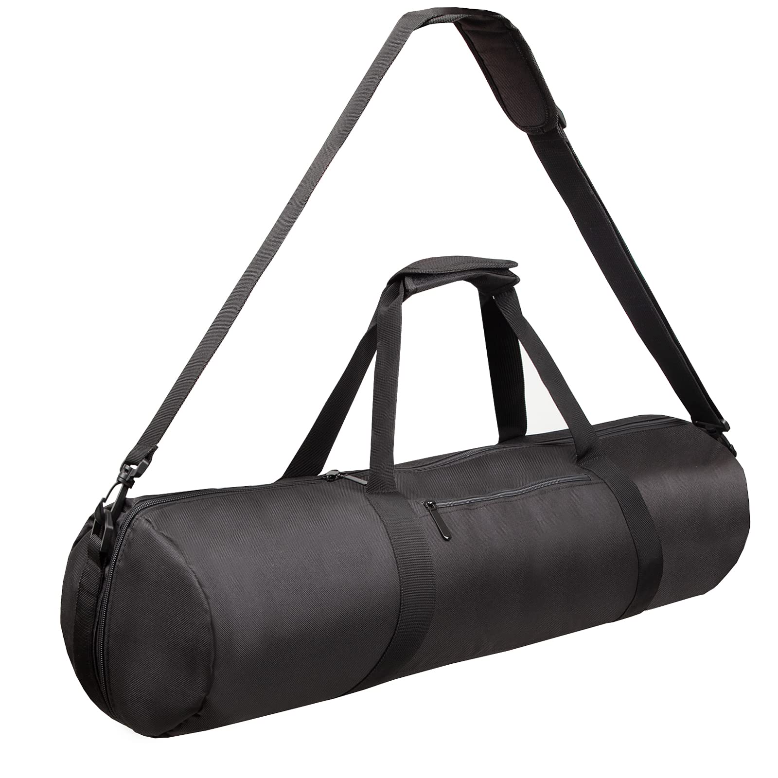 BOLLUMA Tripod Bag 27.6in Foam Padded, Photography Light Stand Carry Bag 70cm x 20cm, Adjustable Shoulder Strap, Large Sturdy Storage Bag for Photography Equipment Monopod Light Stand