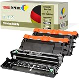 TONER EXPERTE 3-Pack Compatible DR3400 Drum & 2 TN3480 Toner for Brother DCP L view 1