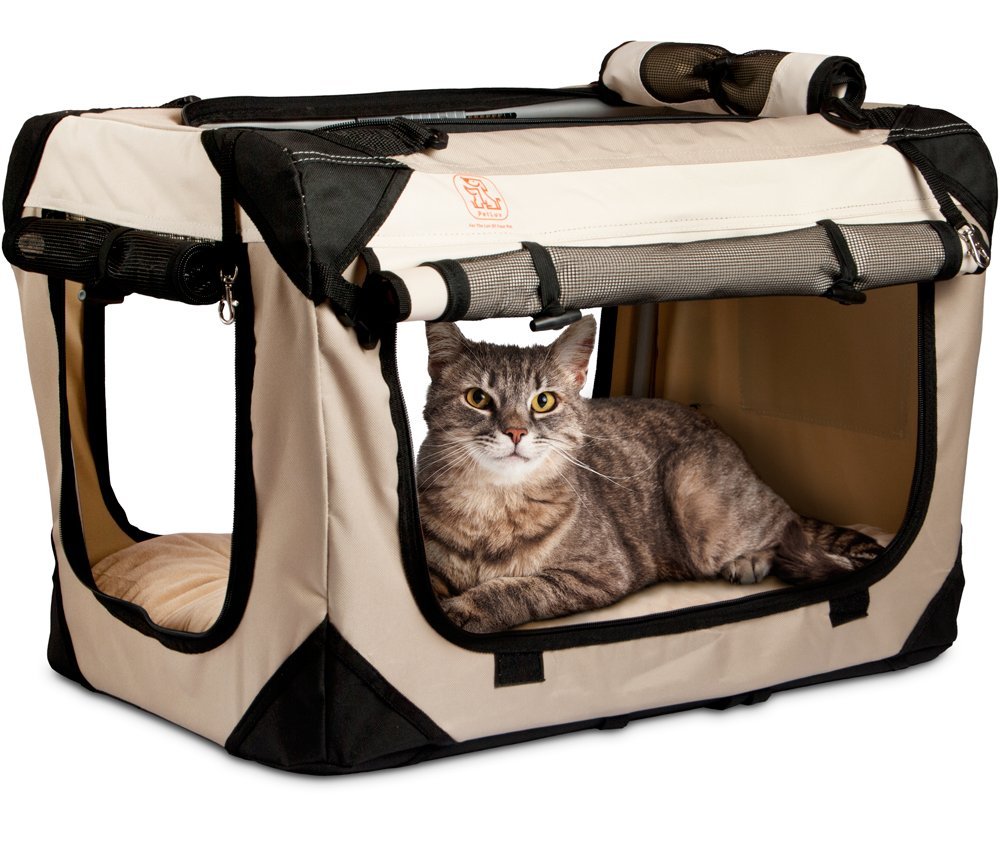 PetLuv Happy Pet Cat & Dog Crate & Carrier Premium Soft