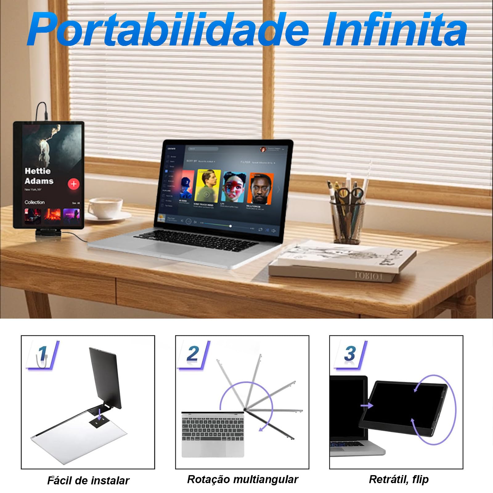 Mua Laptop Monitor Extender, 11.6/14.1 inch Portable Monitor Dual ...