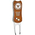 Team Golf NCAA Switchblade Divot Tool with Double-Sided Magnetic Ball Marker, Features Patented Single Prong Design, Causes Less Damage to Greens, Switchblade Mechanism