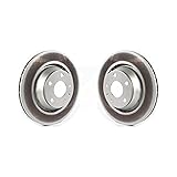 Genius Rear Coated Disc Brake Rotors Pair