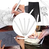 jeufun 5Pcs Embossing Tool Set Double End Stylus 1mm 3.0mm view 7