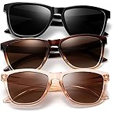 KALIYADI Womens-Sunglasses Polarized Sunglasses-Womens Trendy: Retro Sun Glasses with UV Protection for Travel Driving