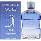 New Brand Golf Blue Men EDT Spray 3.3 oz