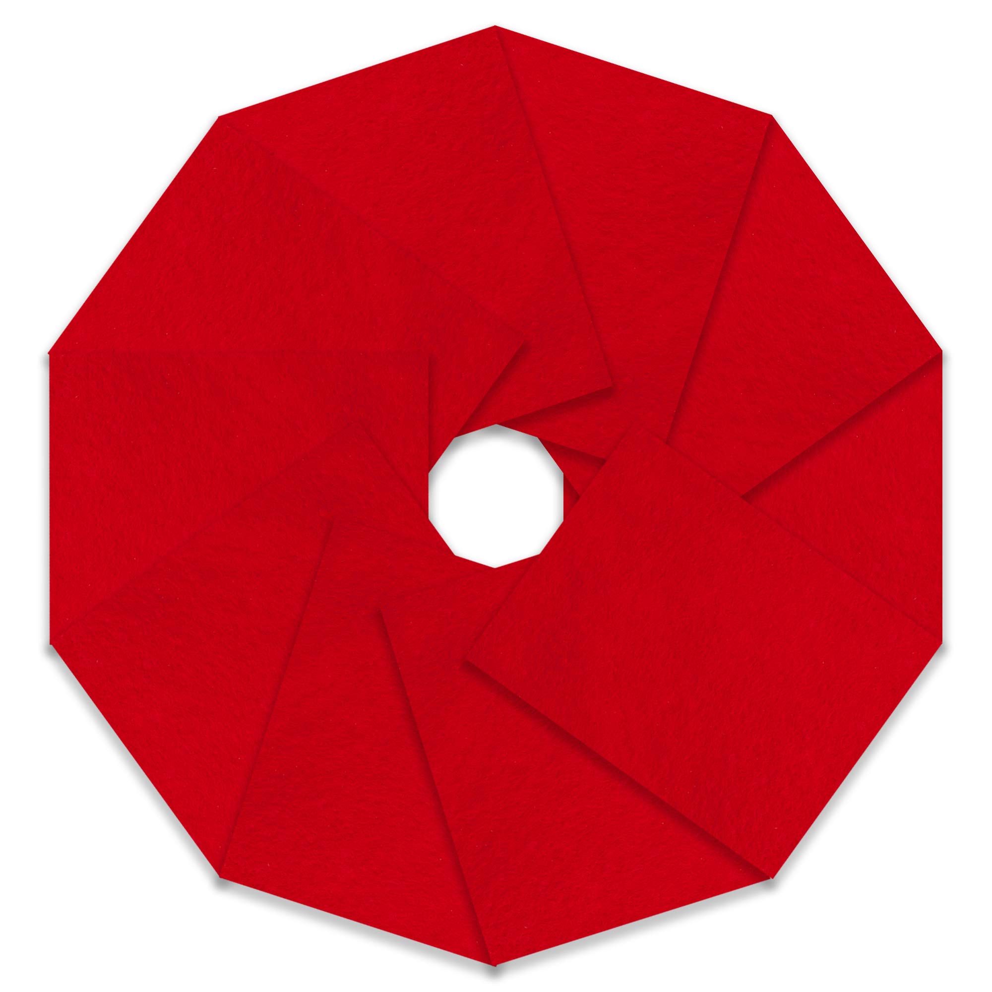 Craft Felt, 10 Pack, Red — image 1