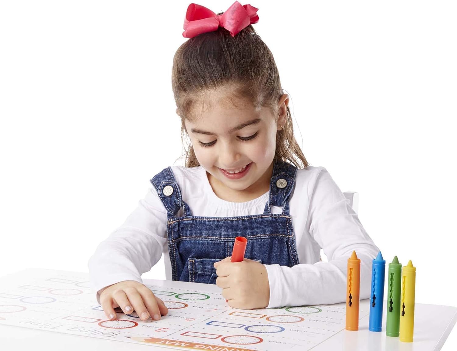 melissa and doug learning mat crayons