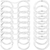 8 Pcs Loop Straw Glasses,Transparent Reusable Crazy Straws,Novelty Silly Glasses Straws for Parties Birthday, DIY Fun Activities, Annual Meeting Party Funny Decoration