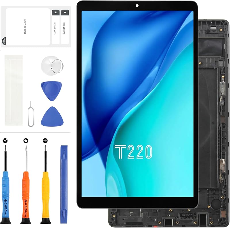 LADYSON LCD Screen Replacement For Samsung Galaxy Tab A7 Lite SM-T220 T220