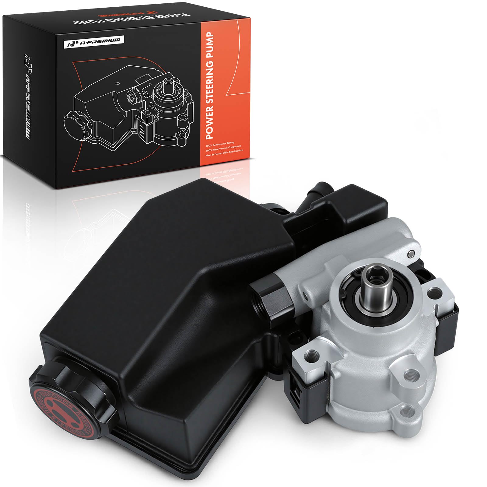 Bomba de dirección asistida A-Premium, con depósito, compatible con Jeep Grand Cherokee 2001-2004 y Dodge Viper 2003-2006, Ram 1500 2004-2006, 4.7L 8.3L, reemplaza # 52089300AA