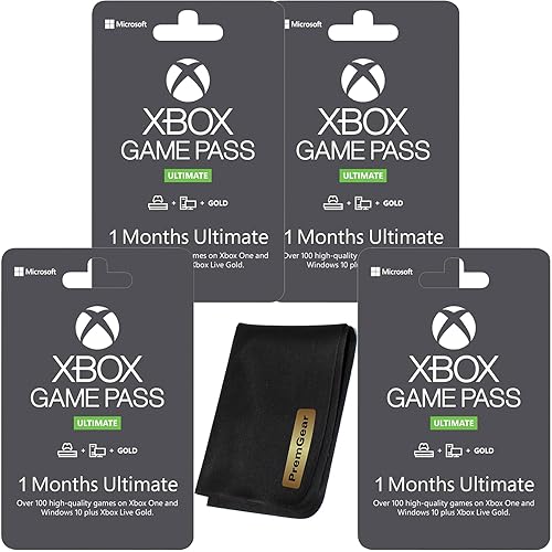 Subscription Amazon Xbox Live Month Microsoft Xbox Game Pass