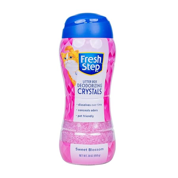 FRESH STEP CAT LITTER CRYSTALS DEODORIZER, NON TOXIC...