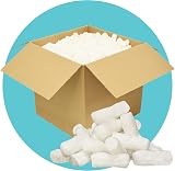 Triplast ECO Packing Peanuts 1 Cubic Ft Corn Starch Biodegradable