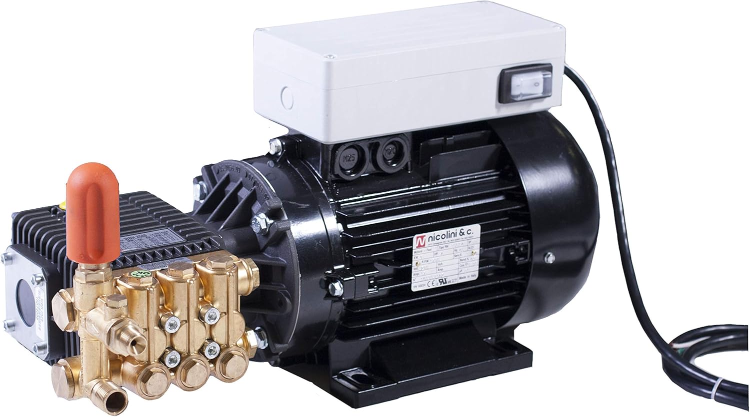 CANPUMP Electric Pressure Power Washer Commercial 230V 2100 PSI 3.0 GPM 4.0 HP