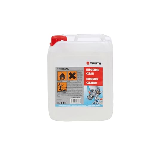 Würth Industrial Clean 5 Litre Bottle: Amazon.co.uk: DIY & Tools