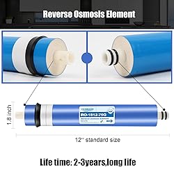 YKMGON 1812-75GPD Reverse Osmosis Membrane Kit with