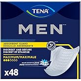 Tena Incontinence Guards for Men, Moderate Absorbency, 48 Count