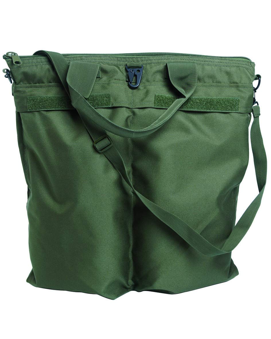 Mil-Tec Aviator Helmet Bag with Shoulder Strap, olive, 14