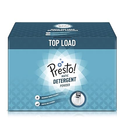 Amazon Brand-Presto! Matic Top Load Detergent Powder-6 kg
