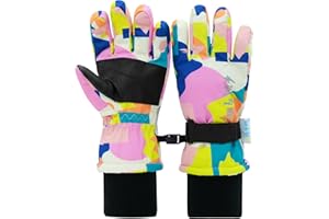 JAN & JUL Waterproof Insulated Snow Gloves for Kids