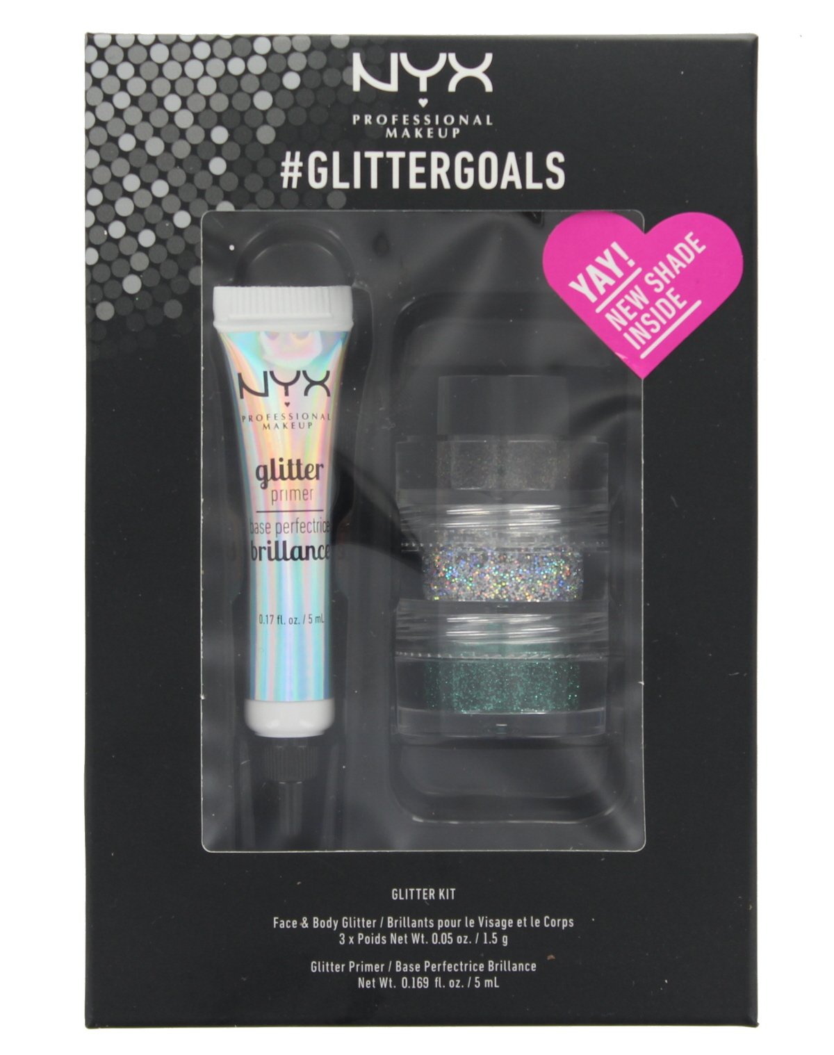 NYX PROFESSIONAL MAKEUP Glitter Goals Kit No. 3 Beauty