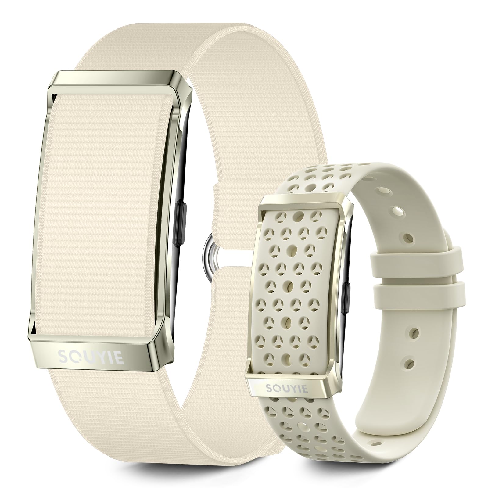 Photo 1 of Smart Bracelet for Women Men, Health Activity Fitness Trackers, 24H Sleep Tracker, All-Day Continuous Heart Rate/Blood Pressure/HRV/Stress Monitor, 170+ Sports Modes Smart Band with Free APP 2 Bands