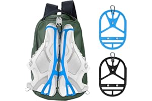 Shoe Holster for Carrying Shoes on Bag, Doormoon Shoes Holder for Backpack 2 Pairs Shoe Clips for Soccer Cleats Basketball Running Shoes