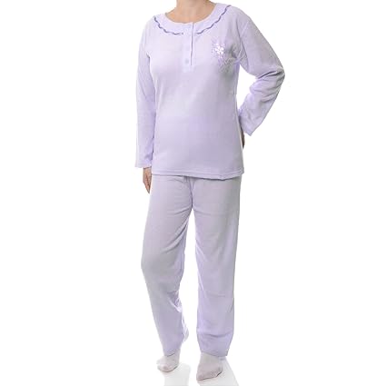 BEZLIT Damen Frottee Pyjama (Set 2 Teilig) 21576