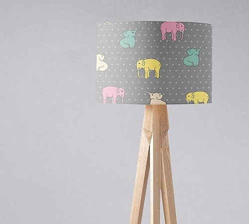 nursery lampshade grey