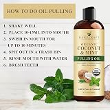 Handcraft Blends Coconut Oil Pulling with Peppermint Oil 236 ml Organic view 4