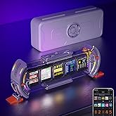 Divoom Times Gate - Cyberpunk Gaming Setup Digital Clock with Smart APP Control, WiFi Connect, RGB LED Display, Personalized