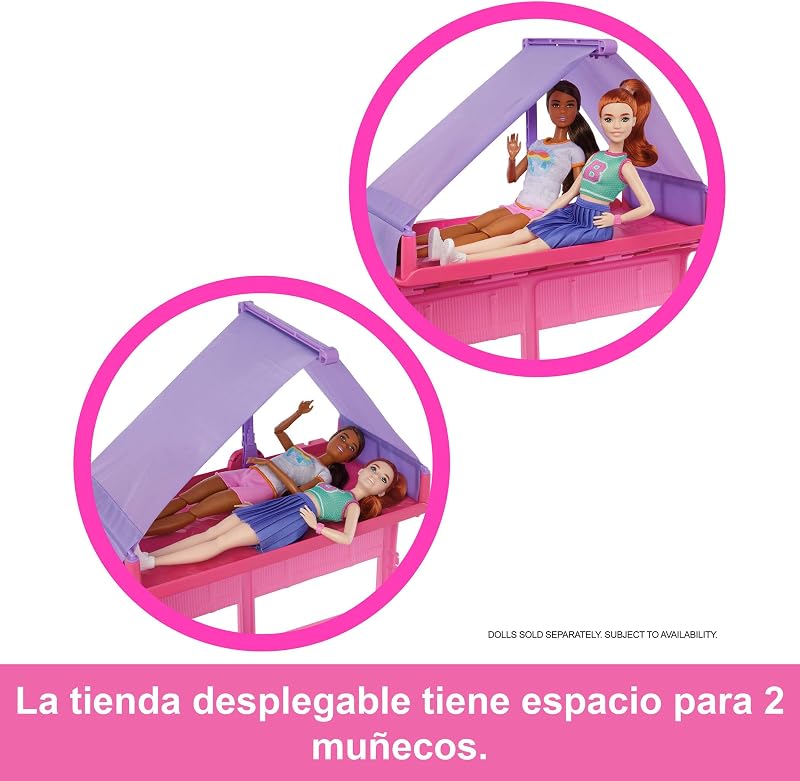Dream Camper Set de juego con accesorios de camping