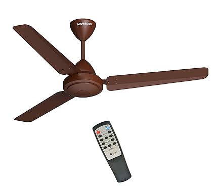 Gorilla Energy Saving 5 Star Rated 1200 mm Ceiling Fan With Remote Control And Bldc Motor - Matt Brown