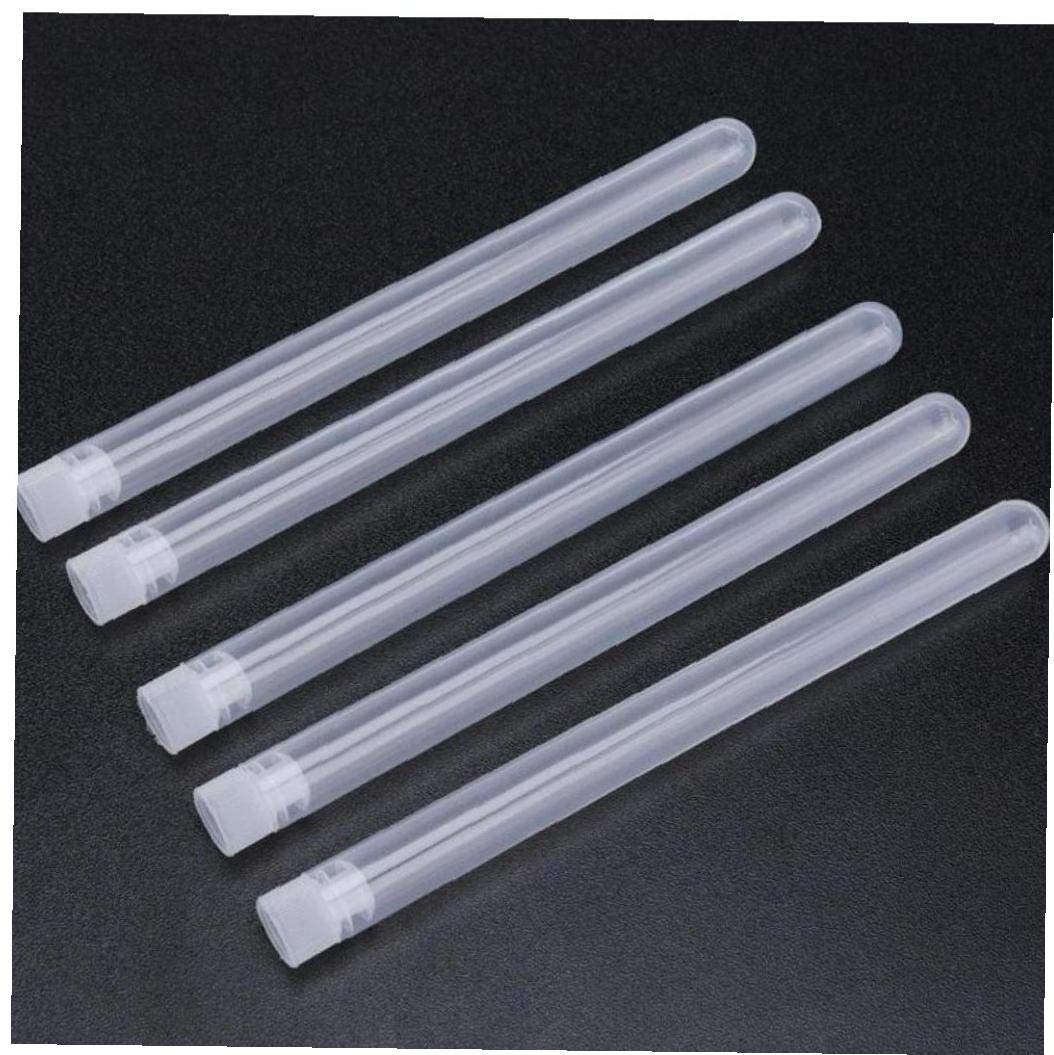 5pcs De Plástico Transparente Tubos De Almacenamiento Agujas con Los