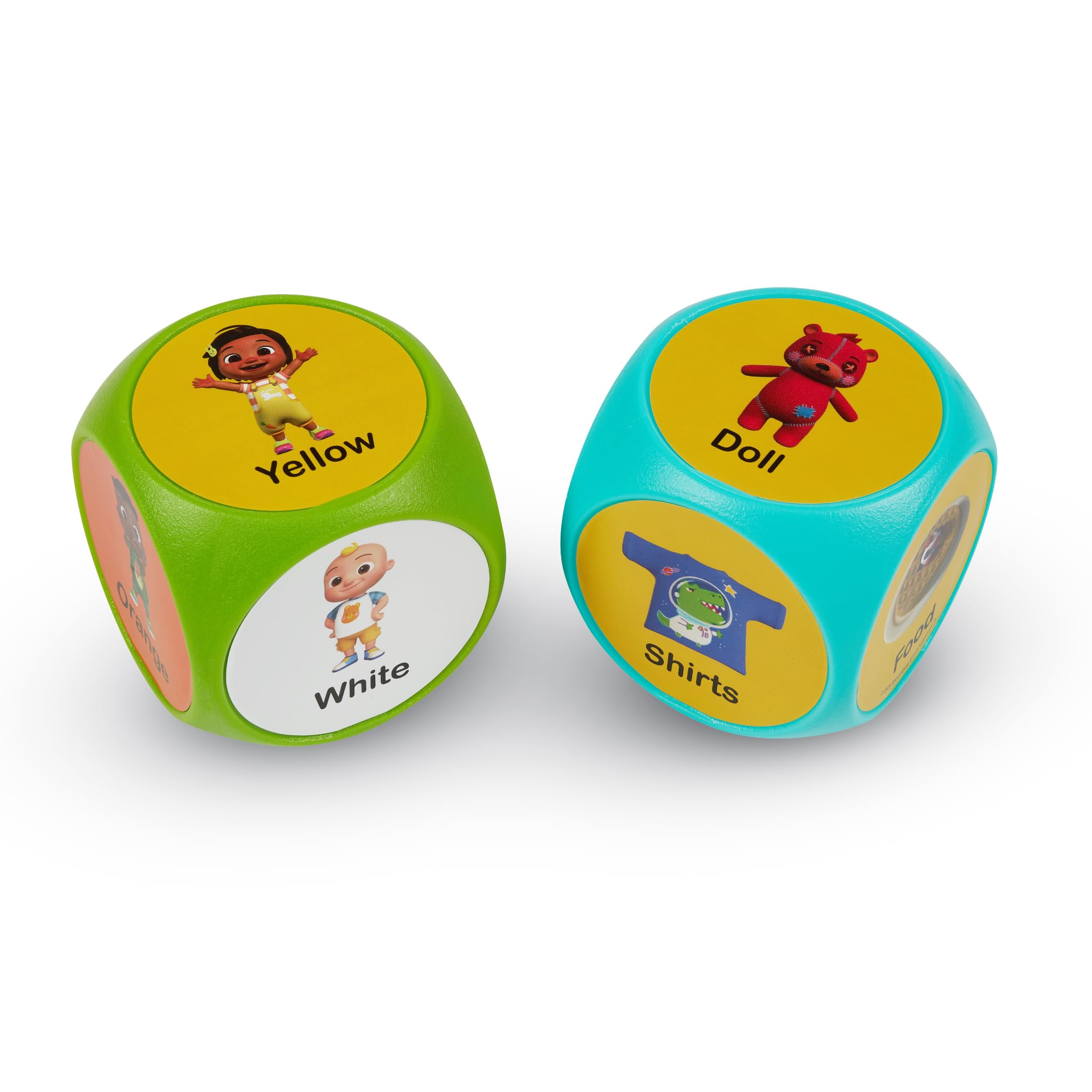 CoComelon Dice Imagination Act Out the Action Game | Family Game Night for All Ages | Creative and Engaging Fun for All Featuring Cocomelons JJ and Friends with 36 unique and silly combinations